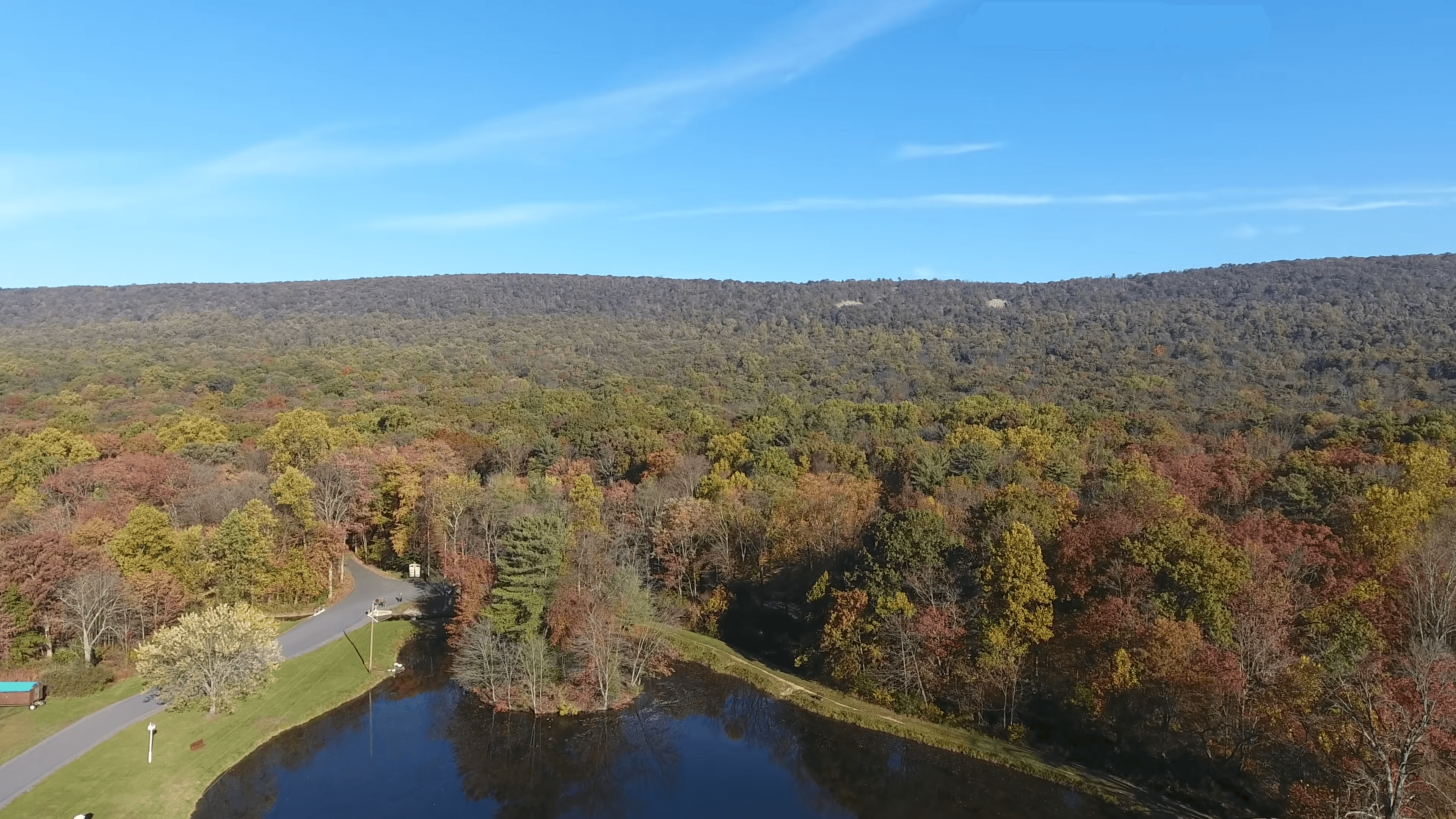 Forest cabin at Camp Swatara